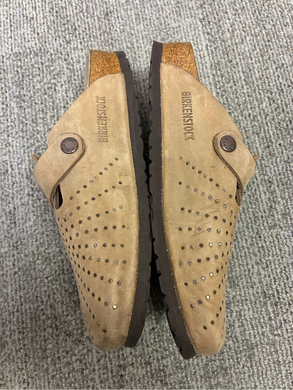 Birkenstock Boston Embossed tobacco size 38 Narrow - Picture 3 of 9
